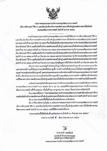 พช.แม่ฟ้าหลวง ประชาสัมพันธ์ หลักเกณฑ์ วิธีการ และเงื่อนไขเกี่ยวกับการลดอัตราดอกเบี้ยเงินกู้และอัตราดอกเบี้ยผิดนัดกองทุนพัฒนาบทบาทสตรี (ฉบับที่ 5) พ.ศ. 2569